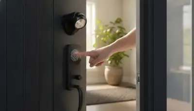 Sichere Türen mit Fingerabdruck
