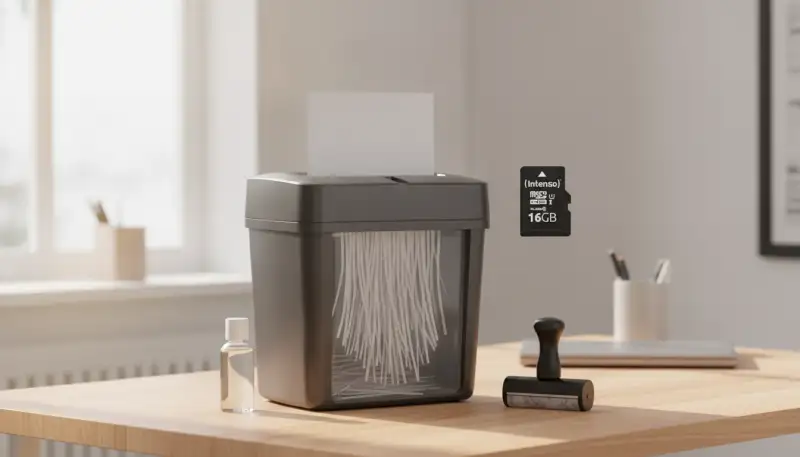 Sensible Daten schützen: Aktenvernichter für Zuhause