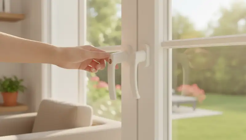 Sichere Fenster: Abschließbare Fenstergriffe schützen
